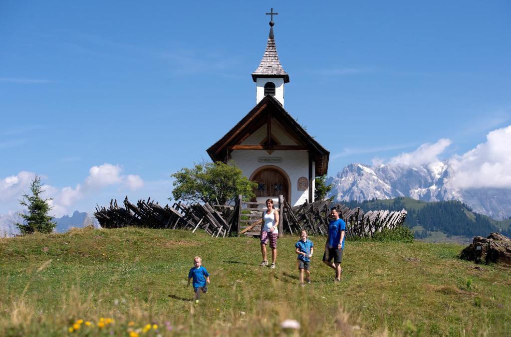 Bio-Bauernhof Reitmayrgut Goldegg Exterior foto